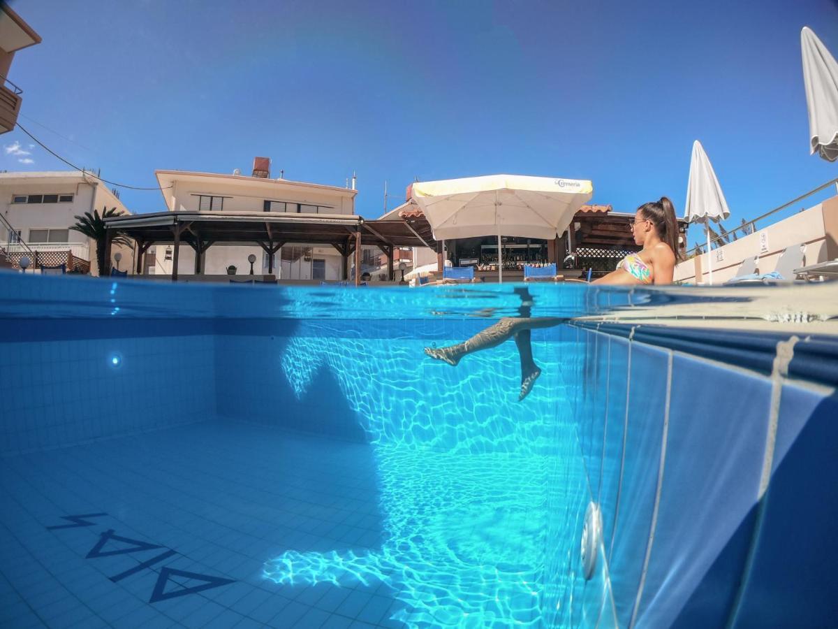 Dias Hotel Apartments Agia Marina エクステリア 写真